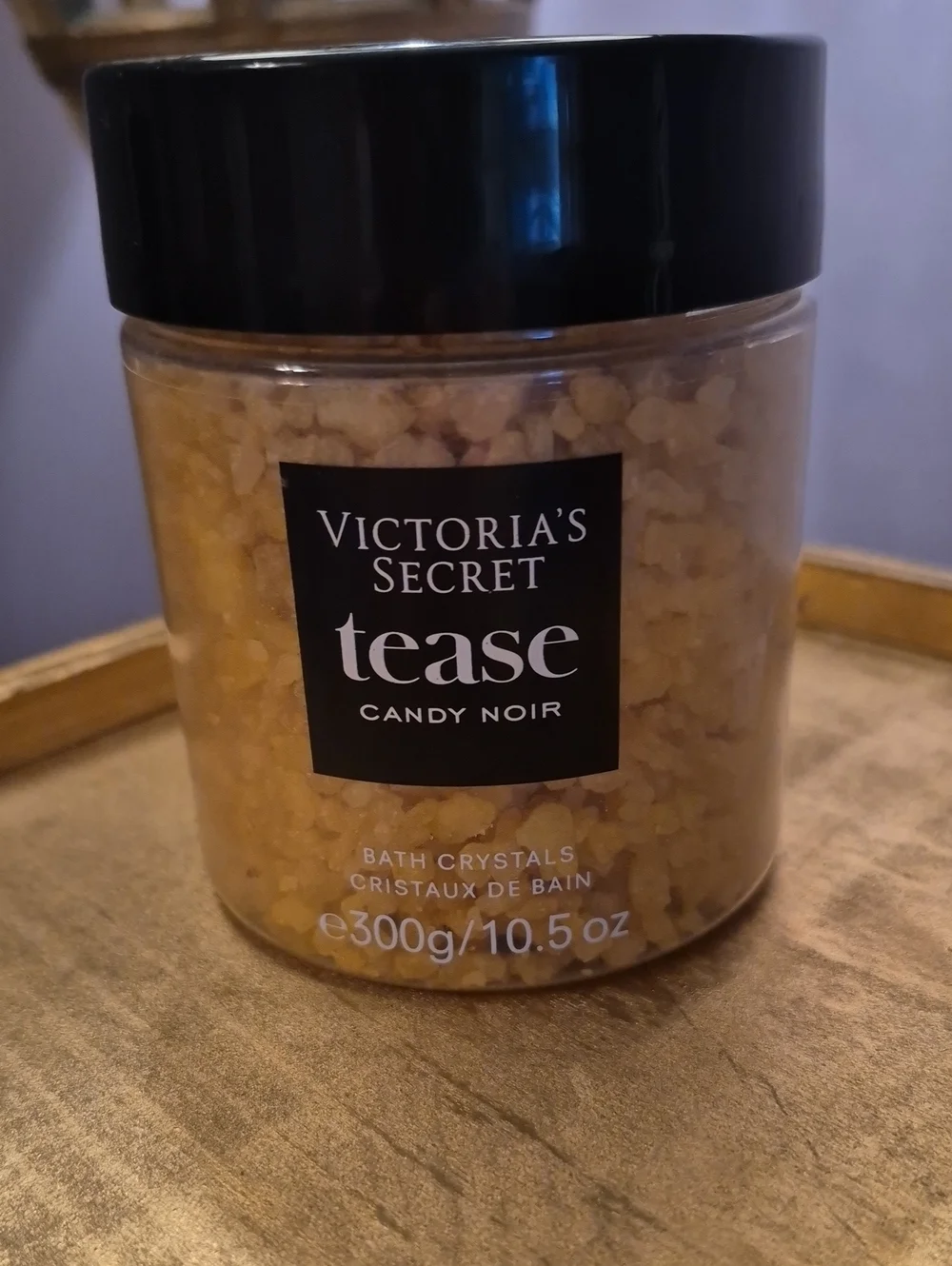 New Victoria's Secret Tease Candy Noir Bath Crystals -